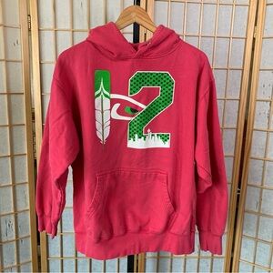 Seattle Seahawks #12 Pink Hoodie